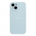 Чохол Silicone Case Full Size with Frame для iPhone 15 М'ята упаковка