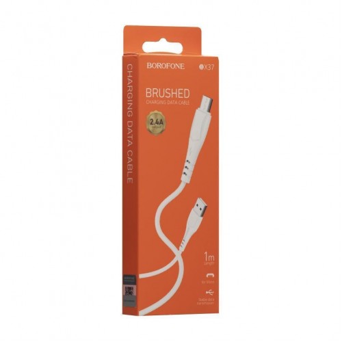 Кабель USB Borofone BX37 Wieldy Micro М'ята упаковка