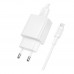 Мережевий Зарядний Пристрій Borofone BAS71A 1USB 2.1A+USB to Micro