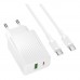 Мережевий Зарядний Пристрій Borofone BAS76A 1USB-C/1USB PD/QC 30W+Type-C to Type-C Мережевий Зарядний Пристрій Borofone BAS76A 1USB-C/1USB PD/QC 30W+Type-C to Type-C