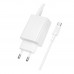 Мережевий Зарядний Пристрій Borofone BAS76A 1USB-C/1USB PD/QC 30W+Type-C to Type-C Мережевий Зарядний Пристрій Borofone BAS76A 1USB-C/1USB PD/QC 30W+Type-C to Type-C