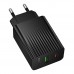 Мережевий Зарядний Пристрій Borofone BAS74A 1USB-C/1USB PD/QC 20W