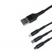 Кабель USB Remax RC-186 3-in-1 2.1A