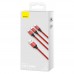 Кабель Baseus Rapid 3-in-1 USB to Micro / Lightning / Type-C 3.5A 1.2m CAJS0000