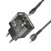 Мережевий Зарядний Пристрій Hoco N34 Dazzling PD20W+QC3.0 Type-C to Type-C Мережевий Зарядний Пристрій Hoco N34 Dazzling PD20W+QC3.0 Type-C to Type-C