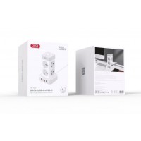 Мережевий Подовжувач XO WL21 Tower Shaped 8AC socket+3USB-A+1USB-C 2m М'ят.упак.