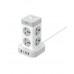 Мережевий Подовжувач XO WL21 Tower Shaped 8AC socket+3USB-A+1USB-C 2m М'ят.упак. Мережевий Подовжувач XO WL21 Tower Shaped 8AC socket+3USB-A+1USB-C 2m М'ят.упак.