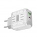 Мережевий Зарядний Пристрій Hoco C136A 1USB-C/1USB PD/QC 45W Мережевий Зарядний Пристрій Hoco C136A 1USB-C/1USB PD/QC 45W