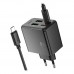 Мережевий Зарядний Пристрій Hoco CS19A 2USB-C/2USB PD/QC 65W+Type-C to Type-C