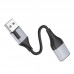 Перехідник Borofone BV19 Creator 2-in-1 USB to 3.5mm