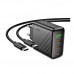 Мережевий Зарядний Пристрій Hoco CS27A 3USB-C/1USB PD/QC 67W+Type-C to Type-C