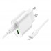 Мережевий Зарядний Пристрій Hoco C109A 1USB-C/1USB PD/QC 20W+Type-C to Lightning