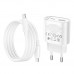 Мережевий Зарядний Пристрій Hoco C109A 1USB-C/1USB PD/QC 20W+Type-C to Lightning