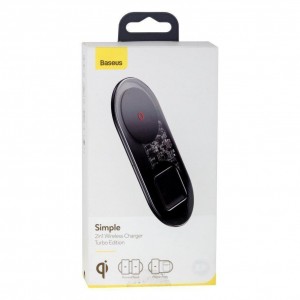 Бездротовий Зарядний Пристрій Baseus Simple 2in1 Turbo Edition TZWXJK-B 5A
