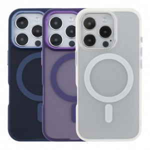 Чохол TPU+PC Goldencis Matte New Box with MagSafe для iPhone 16 Pro Max