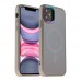 Чохол AG-Glass Chrome Camera with Magsafe для iPhone 11 Чохол AG-Glass Chrome Camera with Magsafe для iPhone 11