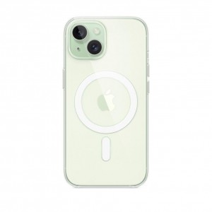 Чохол TPU Clear Case with Magsafe для iPhone 15 Plus