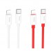 Кабель USB Hoco X87 Magic silicone PD20W Type C to Lightning