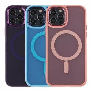 Чохол TPU+PC Space Magnetic Color with Magsafe для iPhone 12/12 Pro М'ята упаковка