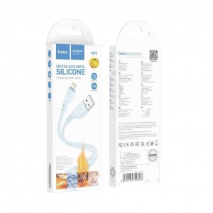 Кабель Hoco X97 Crystal color Silicone Lightning Кабель Hoco X97 Crystal color Silicone Lightning