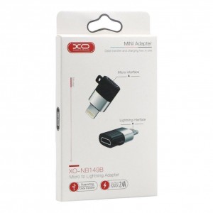 Перехідник XO NB149-B MICRO TO lightning connector Перехідник XO NB149-B MICRO TO lightning connector