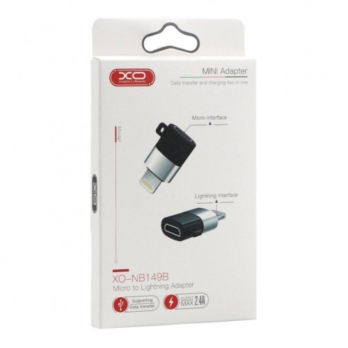 Перехідник XO NB149-B MICRO TO lightning connector