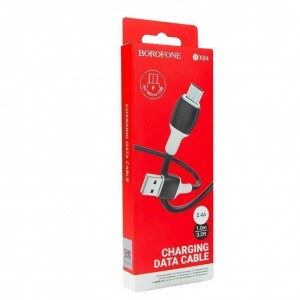 Кабель USB Borofone BX84 Micro 2.4A М'ята упаковка Кабель USB Borofone BX84 Micro 2.4A М'ята упаковка