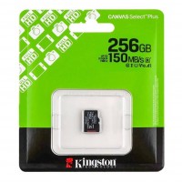Карта Пам'яті Kingston Canvas Select Plus Gen3 microSDXC (UHS-1) 256gb 10 Class