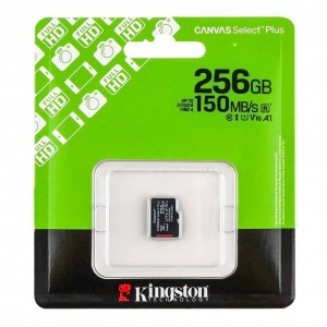Карта Пам'яті Kingston Canvas Select Plus Gen3 microSDXC (UHS-1) 256gb 10 Class