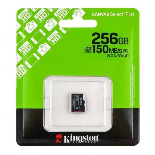 Карта Пам'яті Kingston Canvas Select Plus Gen3 microSDXC (UHS-1) 256gb 10 Class