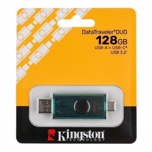 USB флеш-накопичувач 3.2 Kingston DT DuoG2 128gb USB-A + USB-C