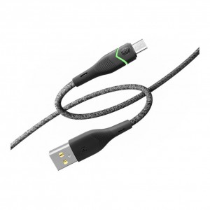 Кабель USB Ridea RC-RL15 RGB Light MicroUSB 3A 1.2m Кабель USB Ridea RC-RL15 RGB Light MicroUSB 3A 1.2m