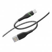 Кабель USB Ridea RC-RL15 RGB Light Type-C 3A 1.2m