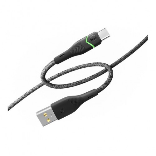 Кабель USB Ridea RC-RL15 RGB Light Type-C 3A 1.2m
