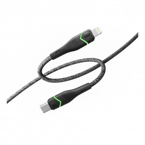 Кабель USB Ridea RC-RL15 RGB Light Type-C to Lightning 30W 1.2m Кабель USB Ridea RC-RL15 RGB Light Type-C to Lightning 30W 1.2m