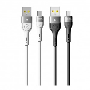 Кабель USB Ridea RC-XS51 X-Silicone MicroUSB 3A 1.2m Кабель USB Ridea RC-XS51 X-Silicone MicroUSB 3A 1.2m