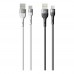 Кабель USB Ridea RC-XS51 X-Silicone Type-C 3A 1.2m