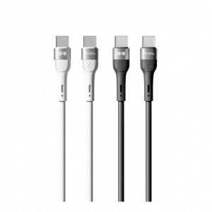 Кабель USB Ridea RC-XS51 X-Silicone Type-C to Type-C 60W 1.2m Кабель USB Ridea RC-XS51 X-Silicone Type-C to Type-C 60W 1.2m