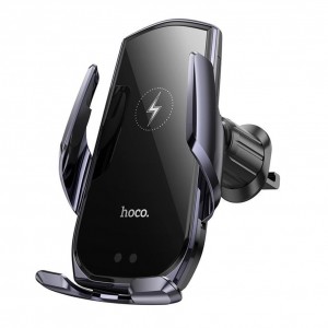Автотримач Hoco CA202 Plus Automatic Clamping Wireless 15w Автотримач Hoco CA202 Plus Automatic Clamping Wireless 15w
