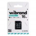 Карта Пам'яті Wibrand MicroSDHC 16gb UHS-1 10 Class & Adapter