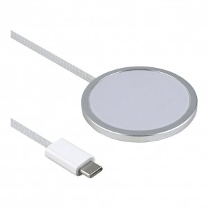 Бездротовий Зарядний Пристрій MagSafe Type-C Nylon QI2 25W 1:1