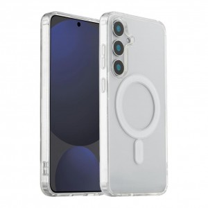 Чохол TPU Clear Case with MagSafe для Samsung Galaxy S25 Edge 5G (S937)