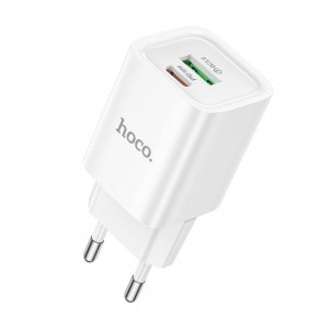 Мережевий Зарядний Пристрій Hoco C149A 1USB/1USB-C PD/QC 30W