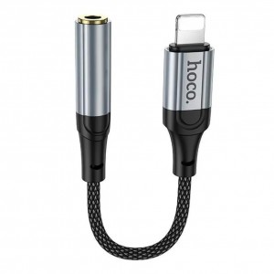 Перехідник Hoco LS36A iP to AUX 3.5mm (Female) 12cm