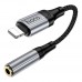 Перехідник Hoco LS36A iP to AUX 3.5mm (Female) 12cm Перехідник Hoco LS36A iP to AUX 3.5mm (Female) 12cm