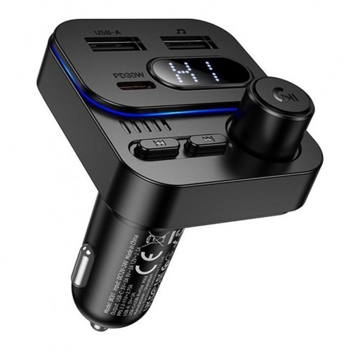 FM-трансмітер BC61 USB-C PD30W+USB 15W Total 45W