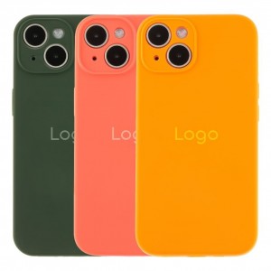 Чохол Silicone Case Full Size with Frame для iPhone 14 М'ята упаковка