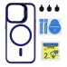 Чохол TPU+PC+Metal Stand Case with MagSafe and Camera Lenses для iPhone 14 Pro М'ята упаковка Чохол TPU+PC+Metal Stand Case with MagSafe and Camera Lenses для iPhone 14 Pro М'ята упаковка