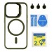 Чохол TPU+PC+Metal Stand Case with MagSafe and Camera Lenses для iPhone 14 Pro М'ята упаковка Чохол TPU+PC+Metal Stand Case with MagSafe and Camera Lenses для iPhone 14 Pro М'ята упаковка