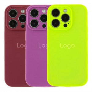 Чохол Silicone Case Full Size with Frame для iPhone 14 Pro Max М'ята упаковка